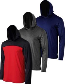 img 4 attached to 👕 Boys' Clothing Pack Sleeve Active Hoodie Sweatshirt Set - Ideal for Active Lifestyle