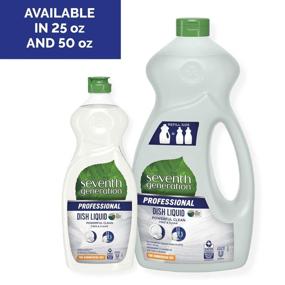img 1 attached to Seventh Generation Professional Dish Liquid: Environmentally-friendly Cleaning Solution for a Sparkling Clean