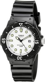 img 4 attached to Casio Women's LRW200H-7E1VCF Dive Series Diver Look Analog Watch: Stylish and Practical Timepiece for Women