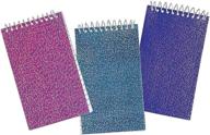 📒✨ 24-pack glitter spiral notepads: perfect party favors and giveaways логотип