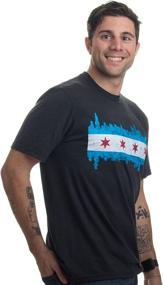 img 2 attached to 🏙️ Vintage Retro Feel T-Shirt showcasing the Chicago Skyline