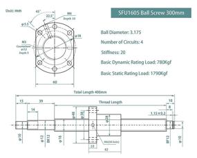 img 3 attached to SFU1605 Ballscrew RM1605 Housing Machine Power Transmission Products for Linear Motion Products