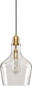 img 4 attached to 💡 Modern Pendant Lighting - Gold Base with Bell Shaped Glass Shades, Hampton Hill Auburn Chandelier in Gold (MP151-0123)