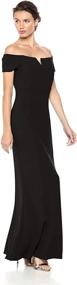 img 2 attached to 👗 Womens Calvin Klein Shoulder Center Dresses for Women's Clothing