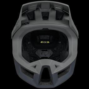 img 4 attached to 🚲 Graphite IXS Unisex Trigger FF Full Face All-Mountain Trail Enduro Protective Bike Helmet - Small/Medium