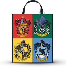 img 1 attached to 13x11-Inch Harry Potter Goodie Bag: Spacious Plastic Swag Bag for Fans