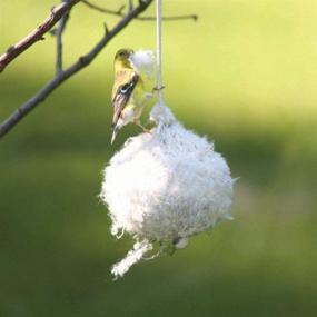 img 1 attached to Birds Choice CNB Cottontail Nest-Building Material: White Nesting Ball, 2oz - Perfect for Nest Creation