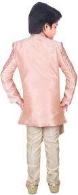 img 3 attached to 👔 Exquisite AHHAAAA Handwork Embroidery Sherwani Boys' Clothing: Perfect for Suits & Sport Coats