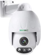 sv3c 5mp ptz poe camera: outdoor surveillance with 5x optical zoom, sony sensor, two-way audio, and night vision logo