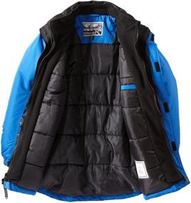 img 1 attached to Rothschild Snowboard Jacket Print X Large Boys' Clothing: Stylish Winter Outerwear for Active Boys