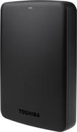 💾 toshiba canvio basics 3tb black portable external hard drive usb 3.0 - hdtb330xk3cb logo