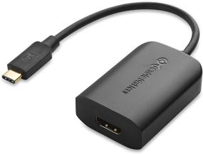 img 2 attached to Cable Matters USB C to HDMI Adapter - 4K 60Hz, 60W Charging, Thunderbolt 4 Compatible for MacBook Pro, iPad Pro