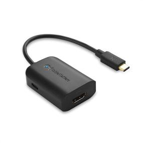 img 4 attached to Адаптер Cable Matters USB C к HDMI - 4K 60 Гц, зарядка 60 Вт, совместим с Thunderbolt 4 для MacBook Pro, iPad Pro