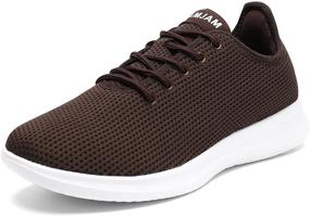 img 4 attached to 👟 Ultimate Performance: VAMJAM Lightweight Breathable Men's Running Sneakers