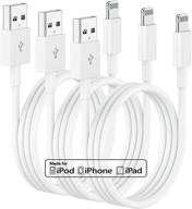 🔌 apple mfi certified 3pack 10ft iphone зарядное устройство, длинный кабель для зарядки apple, оригинальный кабель lightning длиной 10 футов до usb, кабель для зарядки iphone 10 футов для iphone12/11/pro/11/xs/max/xr/8/7/6s/6/5s/se ipad логотип