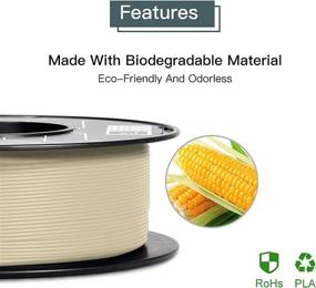 img 3 attached to BIQU PLA Matte Filament 1 - Advanced Additive Manufacturing Product in 3D Printing Supplies