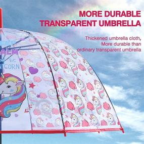 img 3 attached to ☂️ Saisong Transparent Open Windproof Umbrella - Stay Protected in Style!