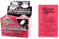 🚗 wonder wafers black royale 100 count individually wrapped car and truck detail air fresheners for professional use logo