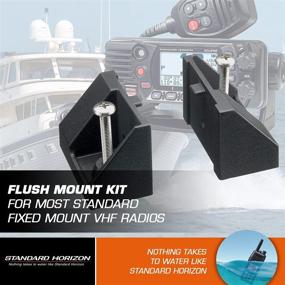 img 1 attached to 🔍 Enhanced Search-Optimized Flush Mount Kit (Model STD-MMB-84) for Standard Fixed Mount VHF Radios