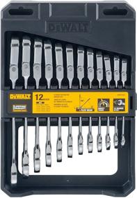 img 1 attached to 🔧 DEWALT 12PC Flexible Ratcheting Wrench: Versatile and Efficient Tool for Any Job