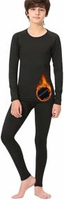 img 4 attached to Rolimaka Thermal Compression Leggings Fireball Boys' Clothing