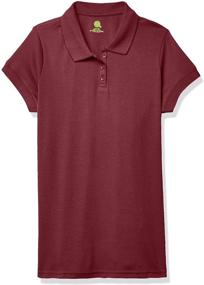 img 1 attached to 👚 Enhance Classrooms with Girls' Feminine Fit Polo Uniforms