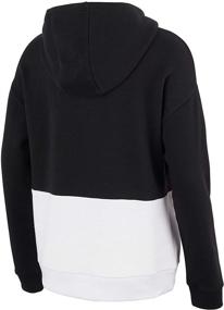 img 2 attached to Adidas Hooded Pullover Sweatshirt Colorblock