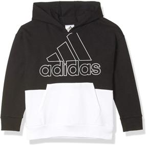 img 3 attached to Adidas Hooded Pullover Sweatshirt Colorblock