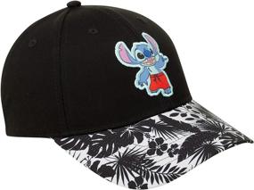 img 4 attached to 🧢 Disney Lilo & Stitch Snap-Back Baseball Cap for Women – Mom Hat