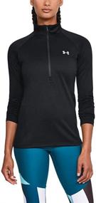img 4 attached to 👕 Stay Comfortable with Under Armour Women's Tech 1/2 Zip Long-Sleeve Pullover
