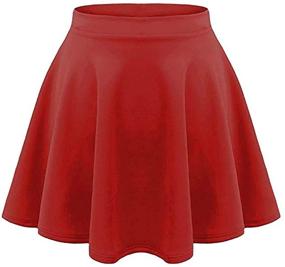 img 1 attached to Loxdonz: Stylish & Versatile Flared Pleated Girls' Clothing for Skirts & Skorts