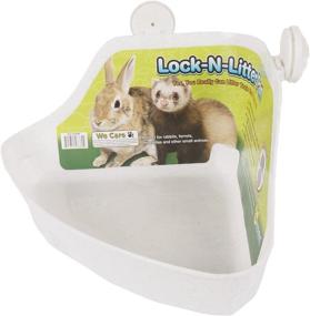 img 2 attached to Review: Ware Manufacturing Plastic Lock-N-Litter Pan for Small Pets – Colors May Vary