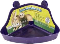 review: ware manufacturing plastic lock-n-litter pan for small pets – colors may vary logo