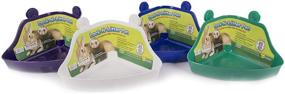 img 1 attached to Review: Ware Manufacturing Plastic Lock-N-Litter Pan for Small Pets – Colors May Vary