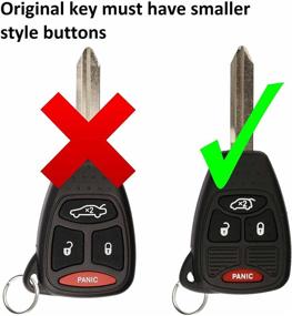 img 1 attached to 🔑 Безключевой вариант замены корпуса ключа KeylessOption OHT692427AA (набор из 2 шт.) - просто корпус для бесключевого пульта управления автомобиля Keyless Entry.