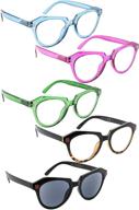 blueless reading glasses cat eye readers logo