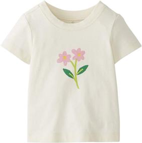 img 4 attached to Moon Back Hanna Andersson Toddler Girls' Clothing for Tops, Tees & Blouses