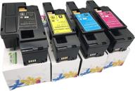 ef products remanufactured for xerox phaser 6020 6022 workcentre 6027 6025 toner cartridge (6020: myck) logo