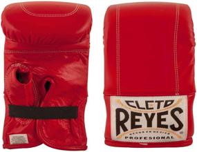 img 1 attached to Cleto Reyes Red Traditional Bag Glove with Elastic Cuff: Premium Quality Boxing Equipment