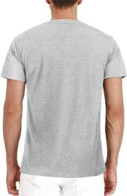 img 2 attached to 👕 Yingqible Henley Sleeve Shirts - Men's T-Shirt Apparel