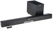 🔊 enhanced klipsch reference rsb-6 sound bar with wireless subwoofer logo