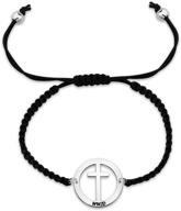 🙏 wusuaned christian bracelet faith wwjd cross handmade bracelet - religious jewelry for women, perfect baptism gift logo