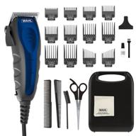 💇 wahl clipper self-cut compact personal haircutting kit - whisper quiet operation, adjustable taper lever, 12 hair clipper guards for clipping, trimming & personal grooming - model 79467 logo