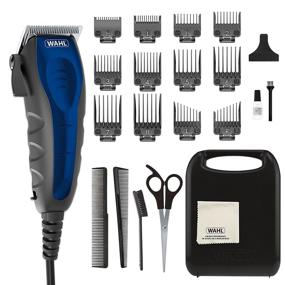img 4 attached to 💇 Wahl Clipper Self-Cut Compact Personal Haircutting Kit - Whisper Quiet Operation, Adjustable Taper Lever, 12 Hair Clipper Guards for Clipping, Trimming & Personal Grooming - Model 79467