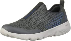 img 4 attached to 👟 Stylish & Comfy: Skechers Men's Focus Raptor Sneaker Charcoal - Top Rated Footwear