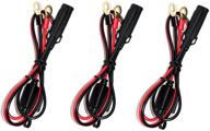 🔌 imestou 3pcs 2ft sae o ring терминальные кабели с разъемами quick disconnect - водонепроницаемый 10a предохранитель 2 pin разъемы для мотоциклов, грузовиков, квадроциклов, utv (3 шт в упаковке) логотип