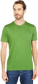 img 1 attached to Lacoste Sleeve Henley Jersey T Shirt Men's Clothing and Shirts