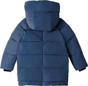 img 2 attached to Orolay Fleece Thickened Winter Puffer Boys' Clothing : Jackets & Coats