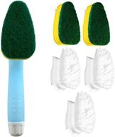 backup brush dispensing non scratch multipurpose logo