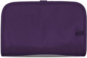 img 1 attached to 🧳 Travelon Wet/Dry 1 Quart Bag with Bottles, Purple: Perfect Size for Easy Travel